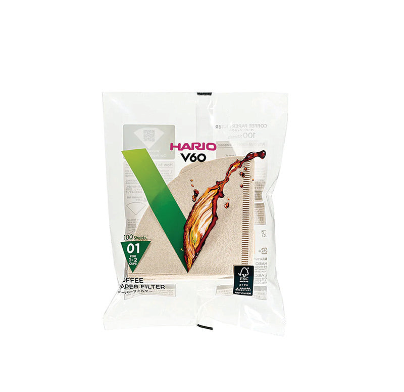 V60 Papers - Hario - Coffee Filters (bagged)