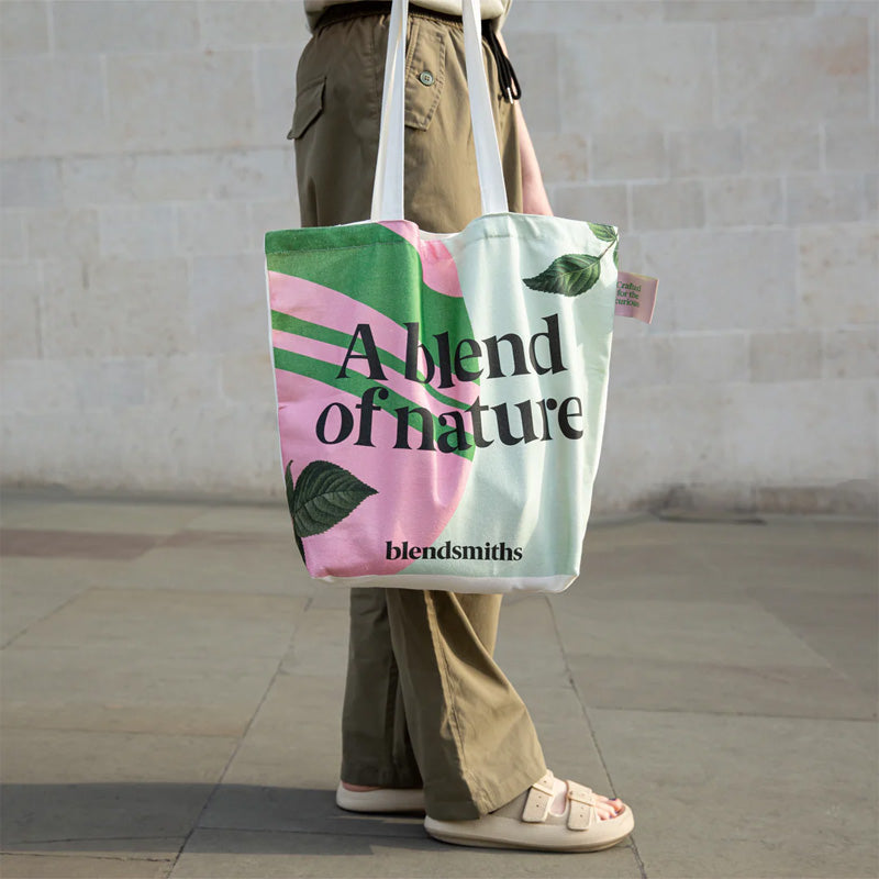 A Blend of Nature - Blendsmiths - Reusable Canvas Tote Bag